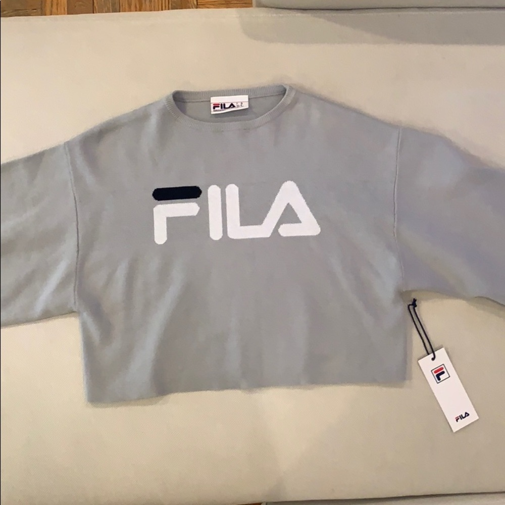 Fila women crop sweater top
